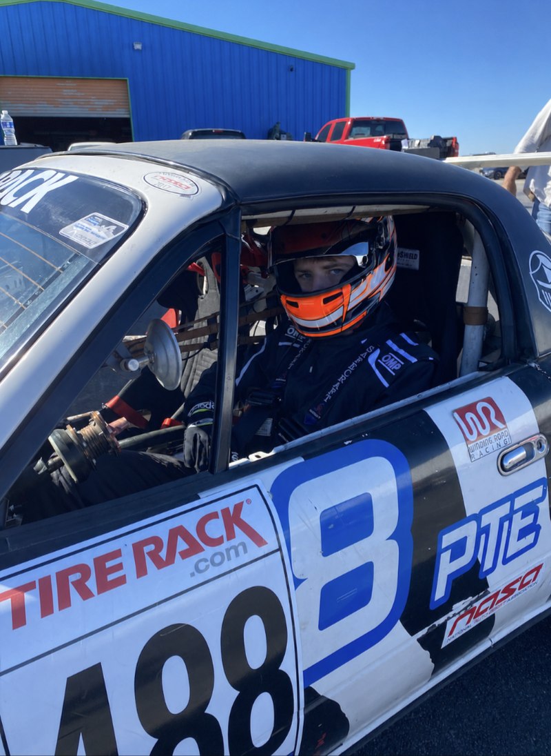 Ryan Kipke's first car test, 2023
