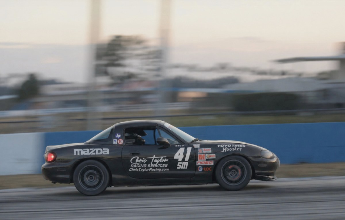 Ryan Kipke, No. 41 Spec Miata, at Sebring
